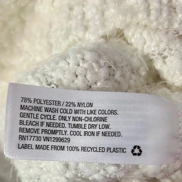 Knox Rose Colorblock Sweater Blue/White NWT - Picture 5 of 6